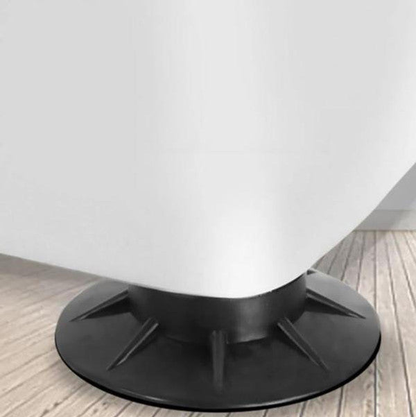 Belro anti-vibration pads for washing machines, rubber pads with textured surface to reduce noise and movement during operation.