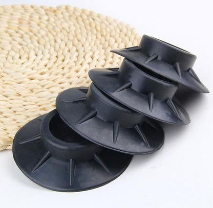 Belro anti-vibration pads for washing machines, durable rubber pads reducing noise and movement during laundry cycles.