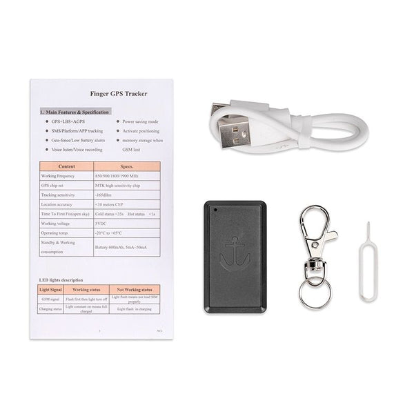 Belro Mini GPS Spy Tracker, compact electronic device with GPS functionality for discreet location tracking.
