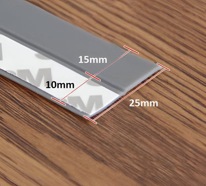 Belro self-adhesive door seal strip for soundproofing and insulation, shown in close-up on a door edge.