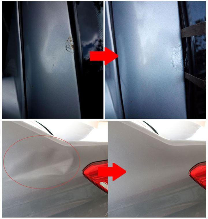 Belro professional dent removal kit for home and garden, featuring tools for repairing car dents and surface damage.