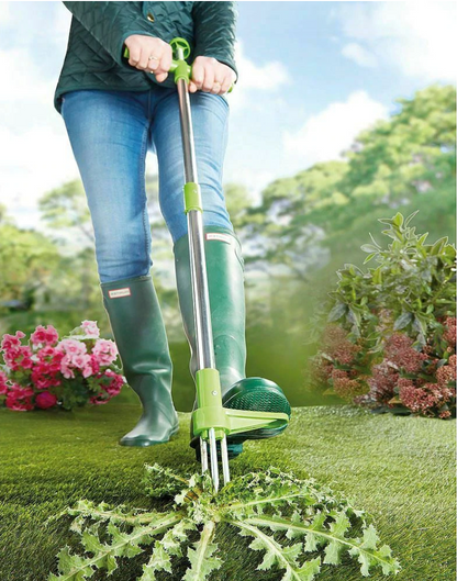 Belro weed puller for removing grass roots in garden, outdoor garden tool for effective weed removal and garden maintenance.