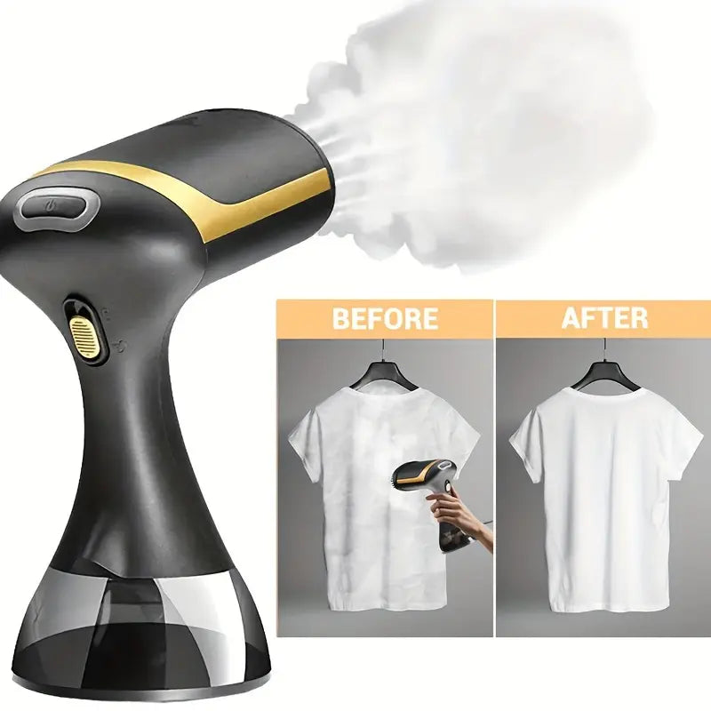 Belro portable garment steamer for men, quick and efficient clothing steaming with a sleek design and easy-to-use handle.