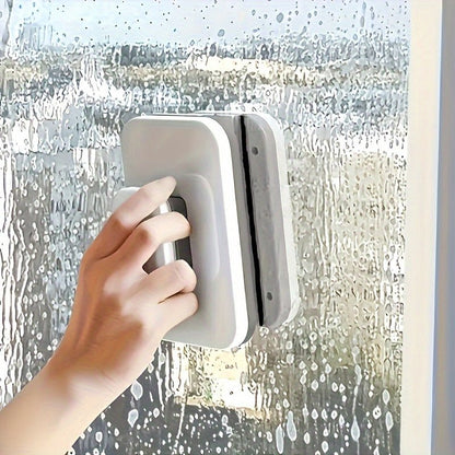 Double-sided magnetic window squeegee by Belro, designed for cleaning double glazing with easy magnetic grip and efficient water removal.