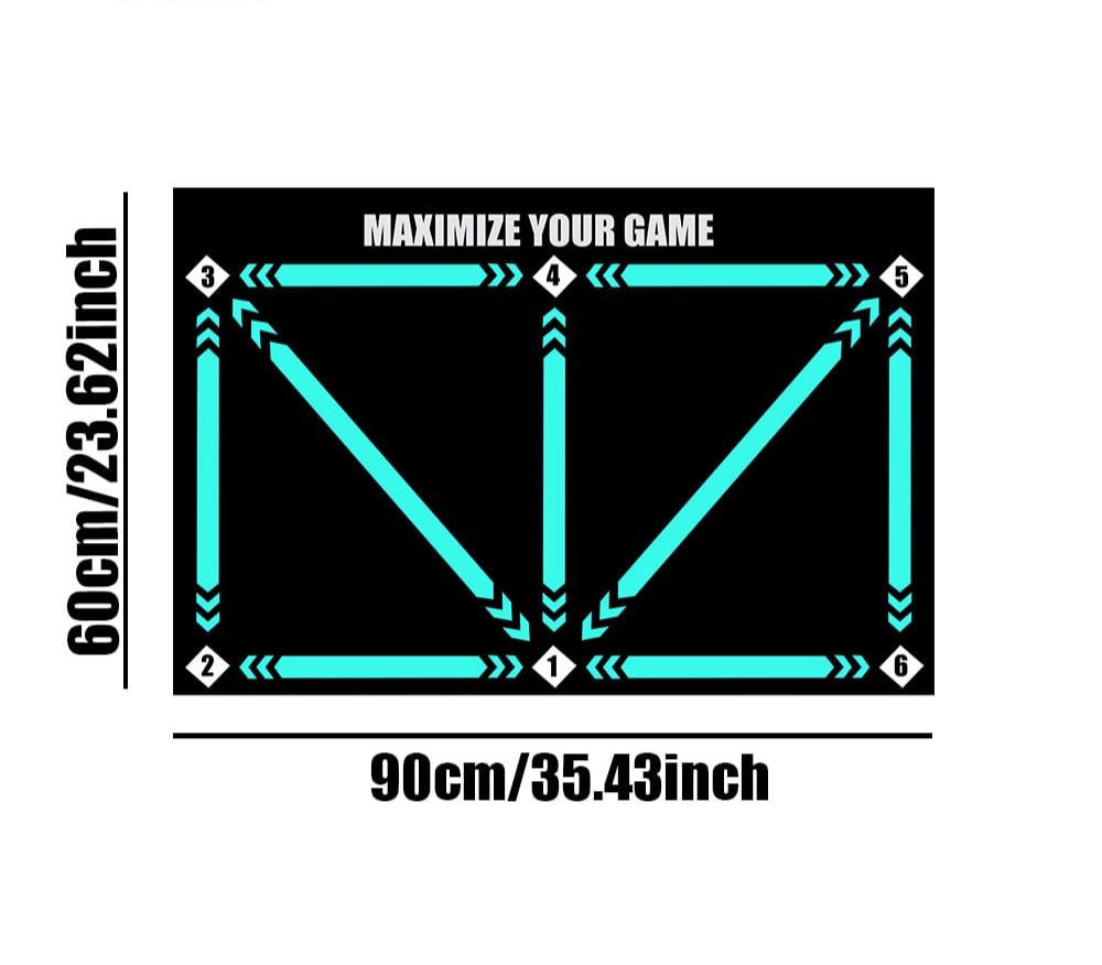 Belro football training mat for all skill levels, designed for improving soccer skills on sports and outdoors surfaces.