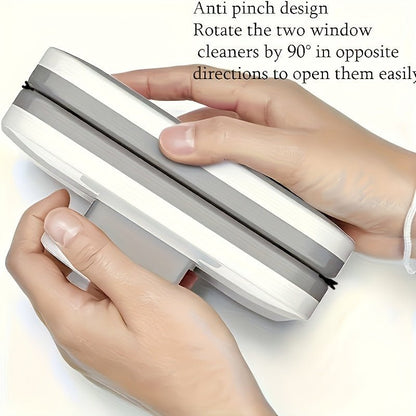Belro double-sided magnetic window squeegee for double glazing, tool for cleaning and maintaining glass surfaces.