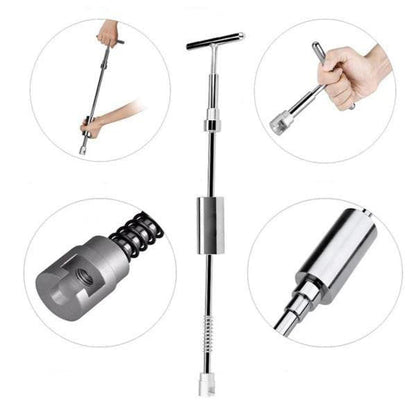 Belro professional dent removal kit for home and garden decor, featuring tools for repairing dents in furniture and fixtures.