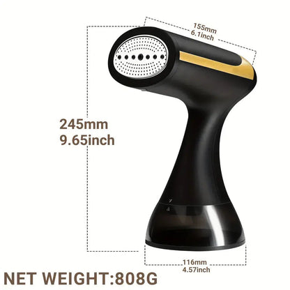 Belro portable garment steamer for men, efficient clothing iron with handheld design for quick wrinkle removal.