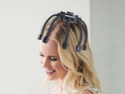 Belro octopus-shaped head massager with multiple flexible arms for relaxing scalp massage and personal care.