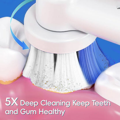 Belro 360 rotating electric toothbrush with ergonomic handle and multiple brushing modes for effective oral care.