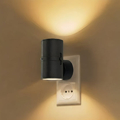Mivoza LED plug-in night light with dusk sensor, warm glow, and energy-efficient design, suitable for home decor and ambient lighting.
