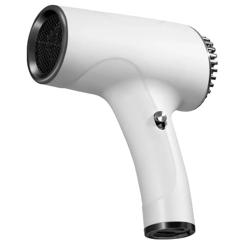 Belro cordless hair dryer with sleek design, fast drying at 30,000 RPM, lightweight personal care appliance for quick hair styling.