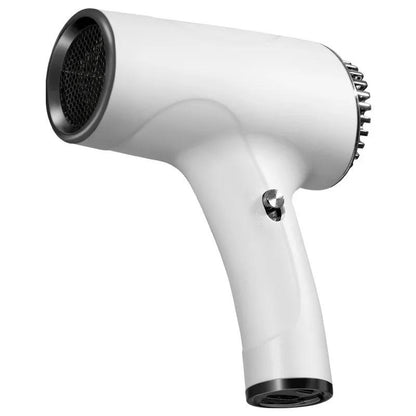 Belro cordless hair dryer with sleek design, fast drying at 30,000 RPM, lightweight personal care appliance for quick hair styling.