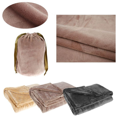 Belro cordless electric heated blanket spread out on a bed, showcasing its soft fabric and control panel for cozy warmth.