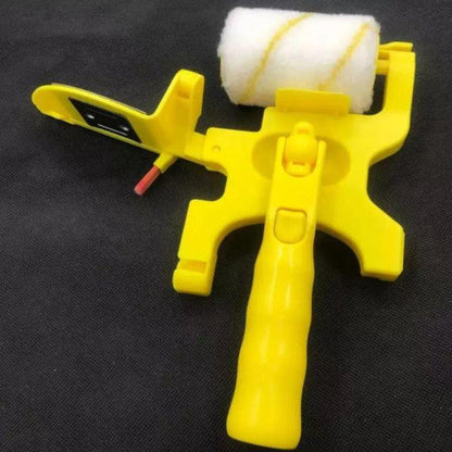 Belro paint roller with trimmer tool for precise painting and edging, features ergonomic handle and durable roller cover.
