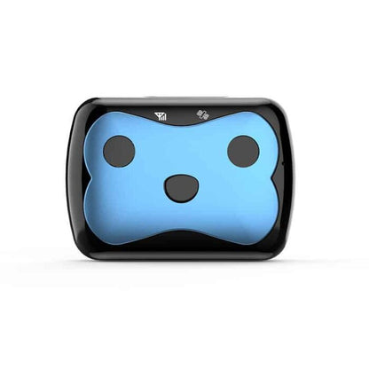 Belro GPS dog tracker collar with built-in electronics and sleek design, showing the device attached to a dog’s neck.