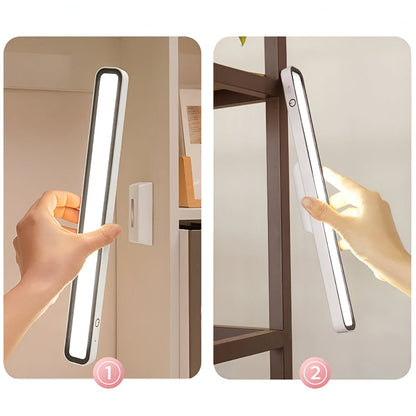 Belro portable magnetic LED work light strip with adjustable brightness and flexible design, ideal for electronics and lighting tasks.