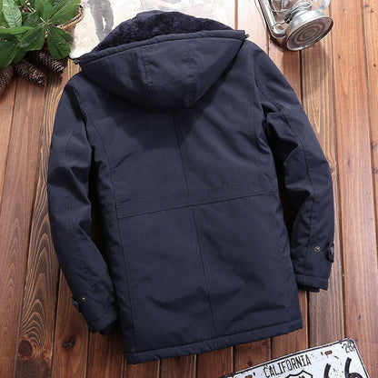Belro multi-pocket padded fleece jacket with multiple storage pockets, cozy fleece material, and a stylish winter design.