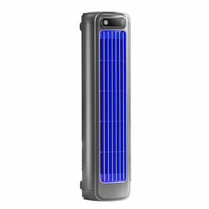 Belro silent portable air cooler for outdoor use, compact home and garden cooling device with sleek design.