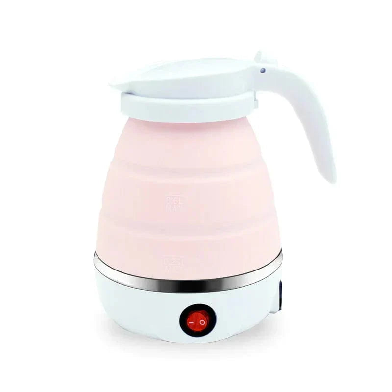 Belro foldable travel kettle for electric kettles, compact design with a handle and lid, perfect for portable home or travel use