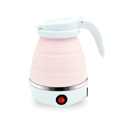 Belro foldable travel kettle for electric kettles, compact design with a handle and lid, perfect for portable home or travel use