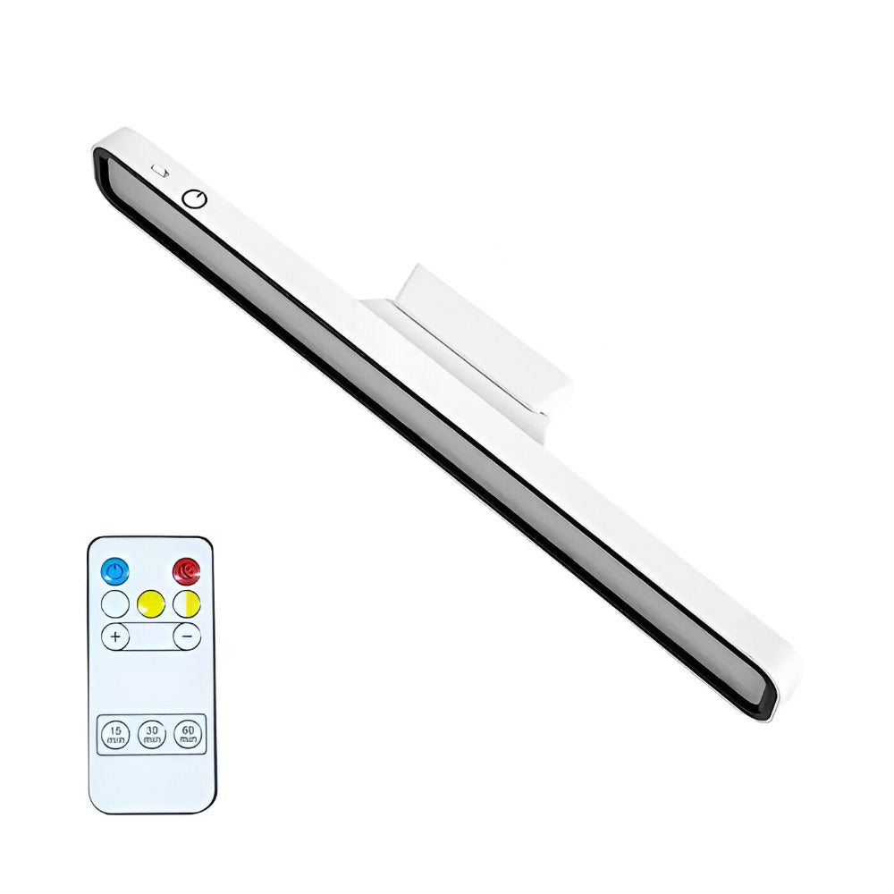 Belro Portable Magnetic LED Light Strip showing a flexible, illuminated strip with magnetic backing for versatile lighting use.