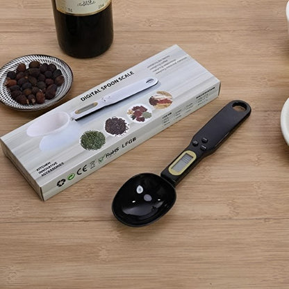 Belro digital scale spoon for electronics, featuring built-in weighing function for precise measurements in power and charging systems.