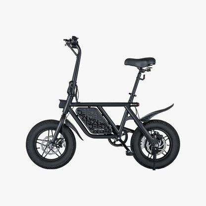 Black Casavibeo Jetson Atlas fat tire electric bike with sturdy frame and large tires, perfect for off-road and urban riding.