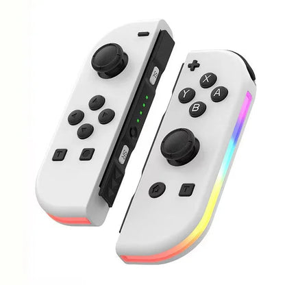 Belro Switch wireless controller with ergonomic design, buttons, and thumbsticks for gaming on Nintendo Switch consoles.
