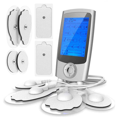 Belro Tens electrolysis machine for electronic hair removal, shown with control panel and electrode attachments.
