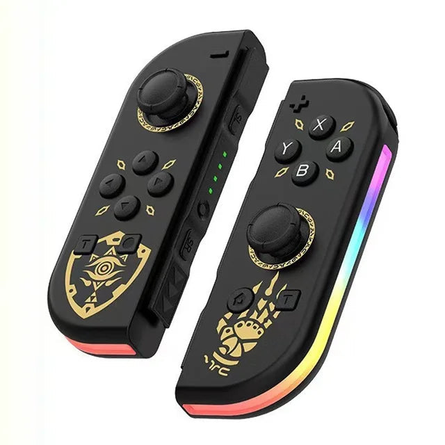 Belro Switch wireless controller for gaming, showing buttons and ergonomic design, suitable for Nintendo Switch gaming.