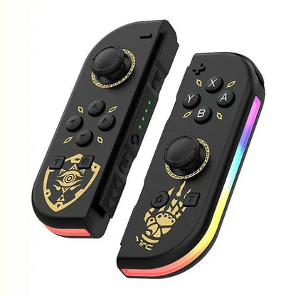 Belro Switch wireless controller for gaming, showing buttons and ergonomic design, suitable for Nintendo Switch gaming.
