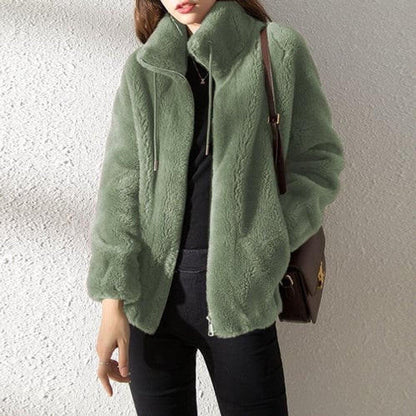 Belro high collar fur down jacket featuring a warm, stylish design with a plush fur collar and padded down insulation.