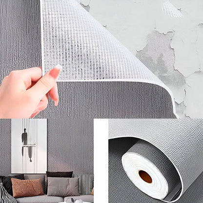 Belro self-adhesive textured wallpaper with a modern pattern, suitable for home decor and easy to install.