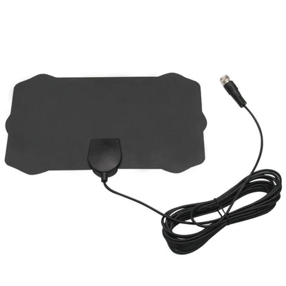 Belro indoor satellite HDTV antenna mounted on a wall, designed for clear digital TV reception inside the home.