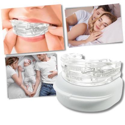 Belro advanced anti-snoring device designed to reduce snoring, shown with ergonomic shape and adjustable features for comfortable sleep.