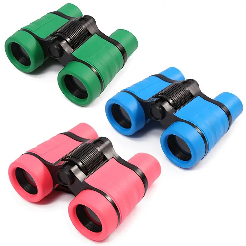 Colorful Belro Adventure Binoculars for Kids with shockproof design, perfect for outdoor exploration and wildlife viewing.