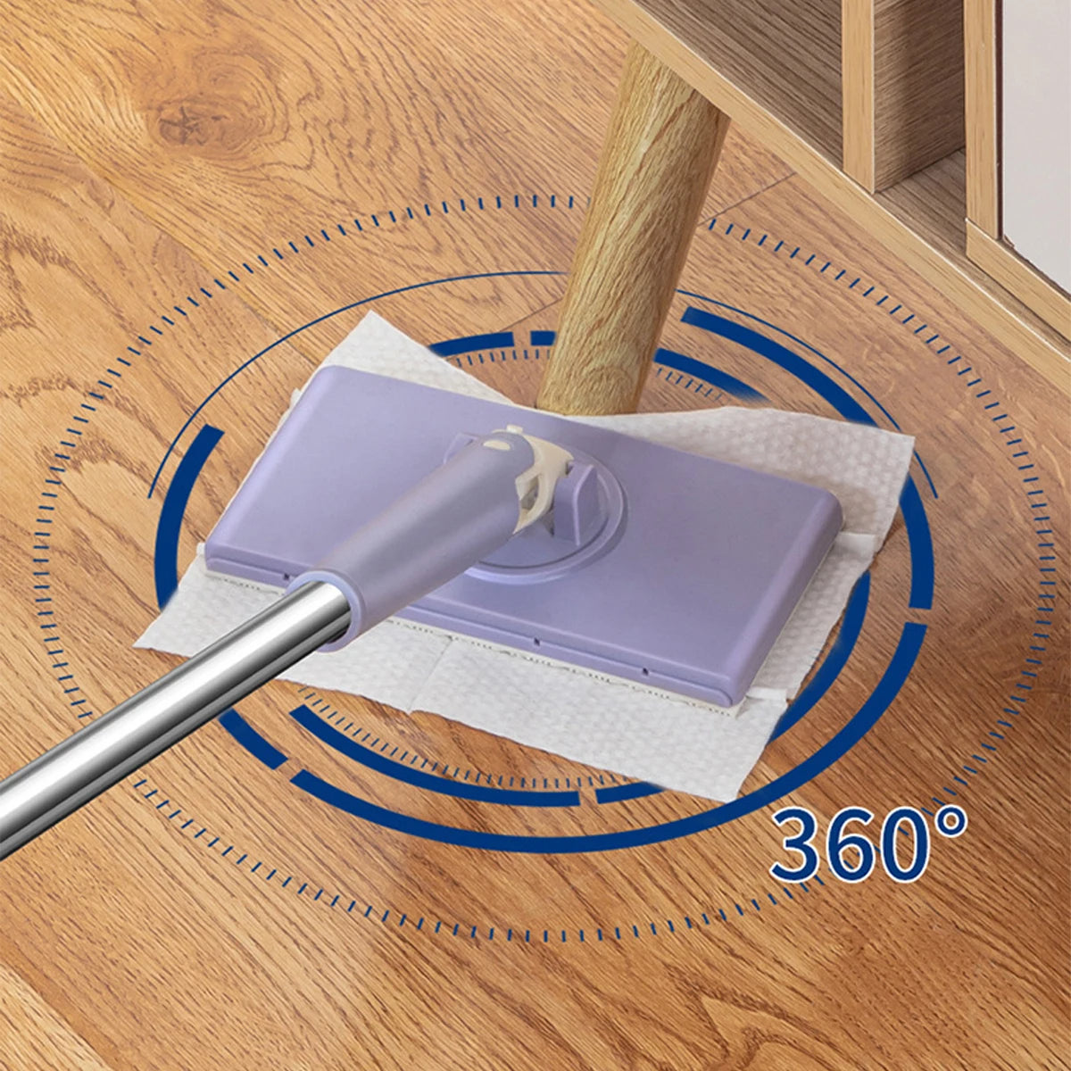 Belro Practical Mop with a long handle and microfiber cleaning head for effective home cleaning.
