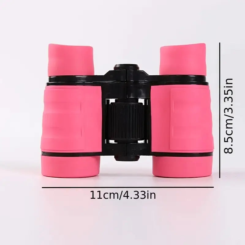 Colorful Belro Adventure Binoculars for Kids, shockproof and compact, designed for young explorers to view nature and wildlife.