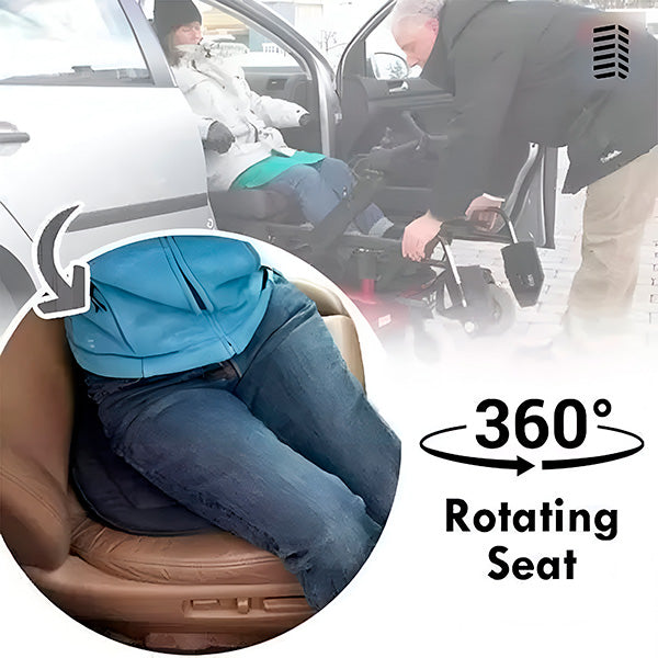 Belro 360° rotating cushion designed for back support, ergonomic health and beauty brace, with adjustable features.