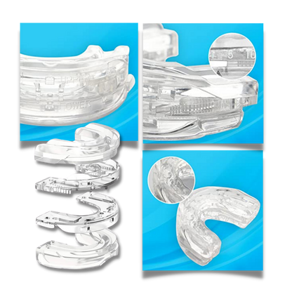 Belro advanced anti-snoring device for sleep apnea, compact health and beauty sleep aid with comfortable design.