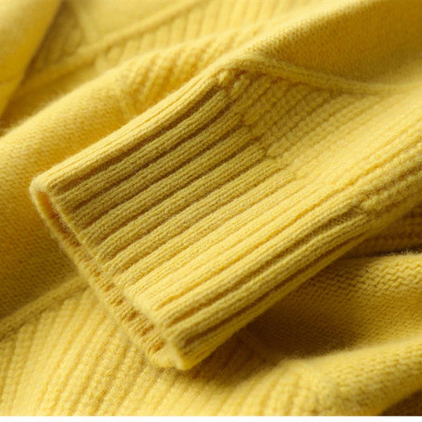 Belro plain cashmere roll neck sweater, automotive-themed clothing, displayed on a mannequin with a neutral background.