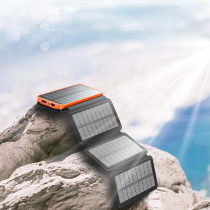 Belro 25000mAh high-performance solar power bank with quick charge feature, portable electronics device for charging on the go.