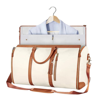 Belro travel bag with extra space, durable luggage with multiple compartments and sturdy handles for convenient travel.