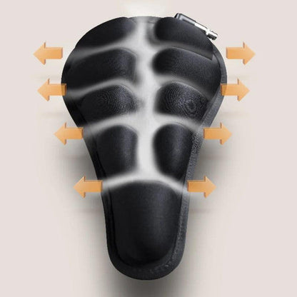 Belro 3D inflatable bicycle seat cushion for outdoor use, providing comfort and support for cycling adventures.