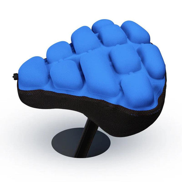 Belro 3D inflatable bicycle seat cushion for outdoor use, provides comfort and support for bike seating.