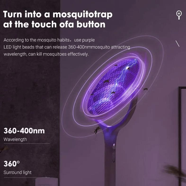 Belro electric mosquito zapper for outdoor pest control, featuring a sleek design with a light grid to attract and eliminate mosquitoes.