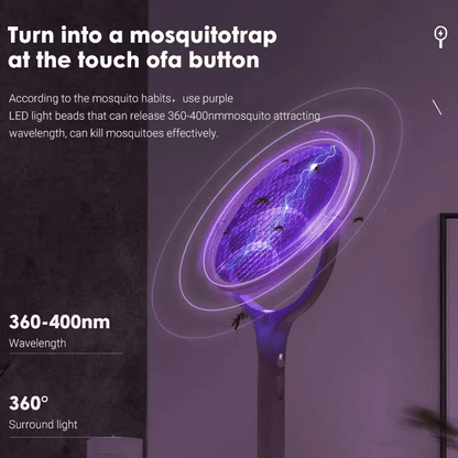 Belro electric mosquito zapper for outdoor pest control, featuring a sleek design with a light grid to attract and eliminate mosquitoes.