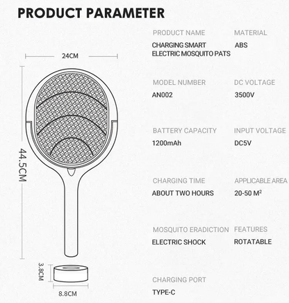 Belro electric mosquito zapper for outdoor pest control with UV light trap to eliminate flying insects in the home and garden.