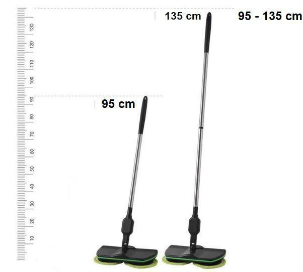 Belro cordless electric broom for outdoor cleaning, featuring lightweight design and rechargeable battery in a home and garden setting.
